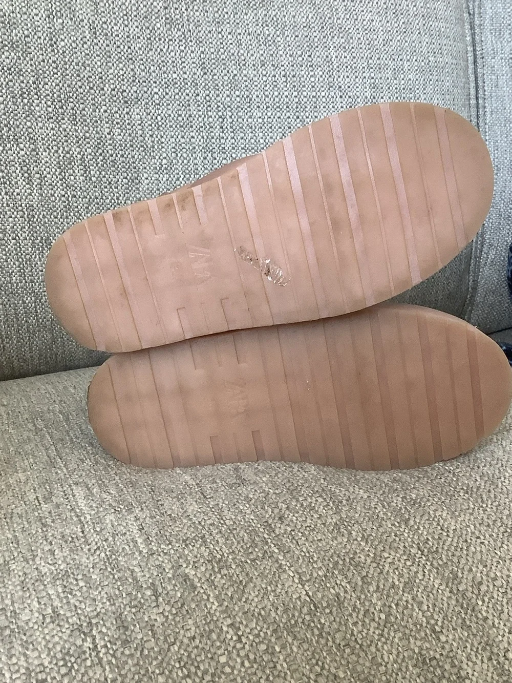 Zara Kids Rise Pink Quilted Nylon Puffer Boots